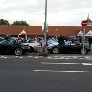 Media 'Tesco Car Park meet up before heading to the circuit' in category '2014 Santa Pod'