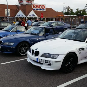 Media 'Tesco Car Park meet up before heading to the circuit' in category '2014 Santa Pod'
