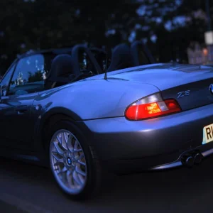Nice evening for a cruise rear view