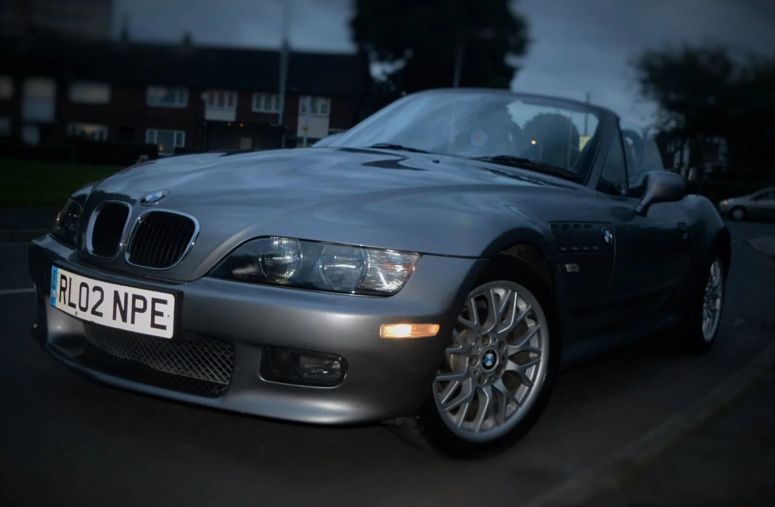Nice evening for a cruise front view