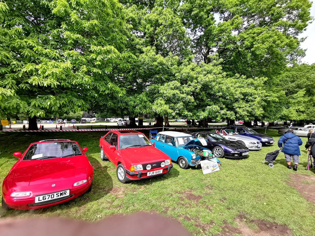 wollerton Hall with Amber vally classic car club